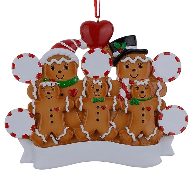 Maxora Gingerbread Family Of 5 Resin Hand Painting Christmas Ornaments With Red Apple As Personalized Gifts For Holiday Party Ho
Maxora Gingerbread Family Of 5 Resin Hand Painting Christmas Ornaments With Red Apple As Personalized Gifts For Holiday Party Ho