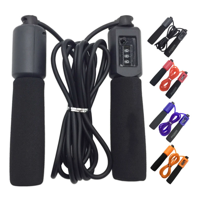 Adjustable Jump Ropes with Counter Fast Speed Counting Jump Skip Rope Sports Lose Weight Exercise Gym Crossfit Fitness Equipment
Adjustable Jump Ropes with Counter Fast Speed Counting Jump Skip Rope Sports Lose Weight Exercise Gym Crossfit Fitness Equipment