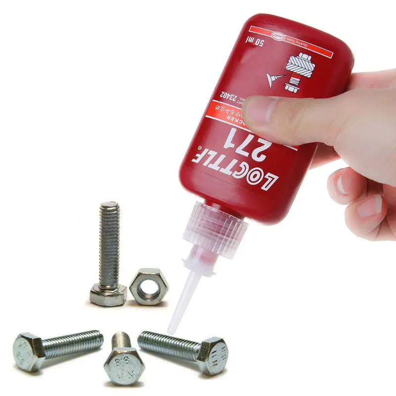 50ML 271 Thread Locker Adhesive Sealant Glue Locktite Prevent Oxidation Screw Use RC Parts
50ML 271 Thread Locker Adhesive Sealant Glue Locktite Prevent Oxidation Screw Use RC Parts