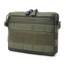 Ao ar livre Tático Bolsa De Nylon EDC Molle Utilitário Bolsa Organizador Kit De Ferramentas faca Campo de Caça Bolsa bolsa Saco De Armazenamento À Prova D' Água(China)