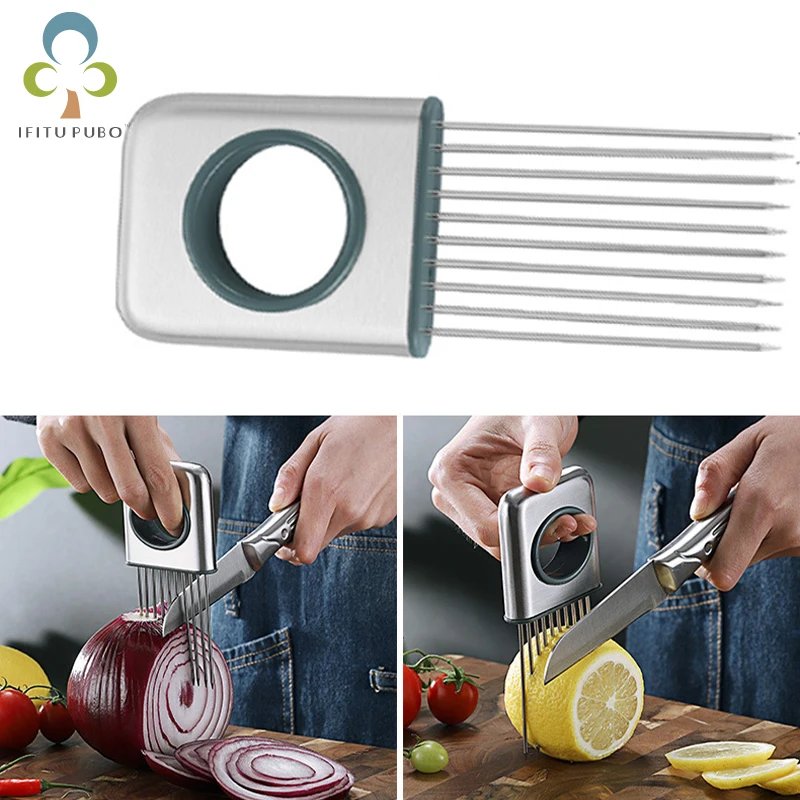 Stainless Steel Onion Slicers Holder Vegetable Tomato Shredders Kitchen Tools for Slicing Meat Cheese Blocks Pin Needle TDJ
Stainless Steel Onion Slicers Holder Vegetable Tomato Shredders Kitchen Tools for Slicing Meat Cheese Blocks Pin Needle TDJ
