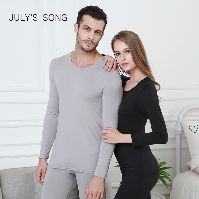 JULY'S SONG 2 Piece/Set Autumn Thermal Long Underwears for Men Woman Body Shaped Slim Intimate Pajamas Warm Breathable
JULY'S SONG 2 Piece/Set Autumn Thermal Long Underwears for Men Woman Body Shaped Slim Intimate Pajamas Warm Breathable