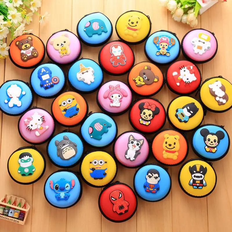 Wholesale Korean Round Cartoon EVA & Nylon Coin Purses 3 pcs/lot String Zipper Earphone Key Coin Case 8*3.5cm Mini Change Pocket
Wholesale Korean Round Cartoon EVA & Nylon Coin Purses 3 pcs/lot String Zipper Earphone Key Coin Case 8*3.5cm Mini Change Pocket