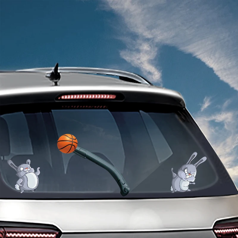 Easter Bunny Playing Balls Waving Wiper Decals PVC Rear Window Wiper Stickers Rear Windshield Stickers Car Stickers Car Styling
Easter Bunny Playing Balls Waving Wiper Decals PVC Rear Window Wiper Stickers Rear Windshield Stickers Car Stickers Car Styling