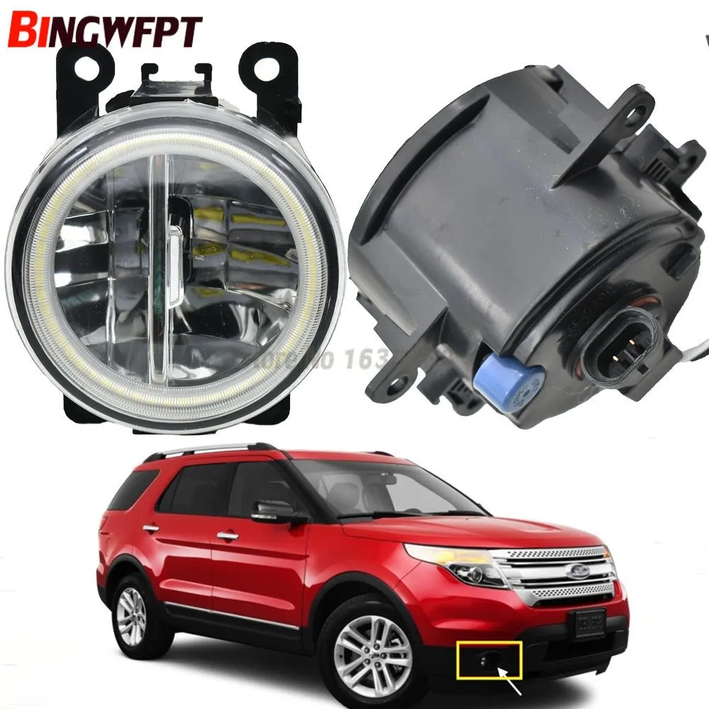 2x High Brightness LED Fog Light + Angel Eye Car Styling Fog lamp For Ford Explorer 2011-2013
2x High Brightness LED Fog Light + Angel Eye Car Styling Fog lamp For Ford Explorer 2011-2013