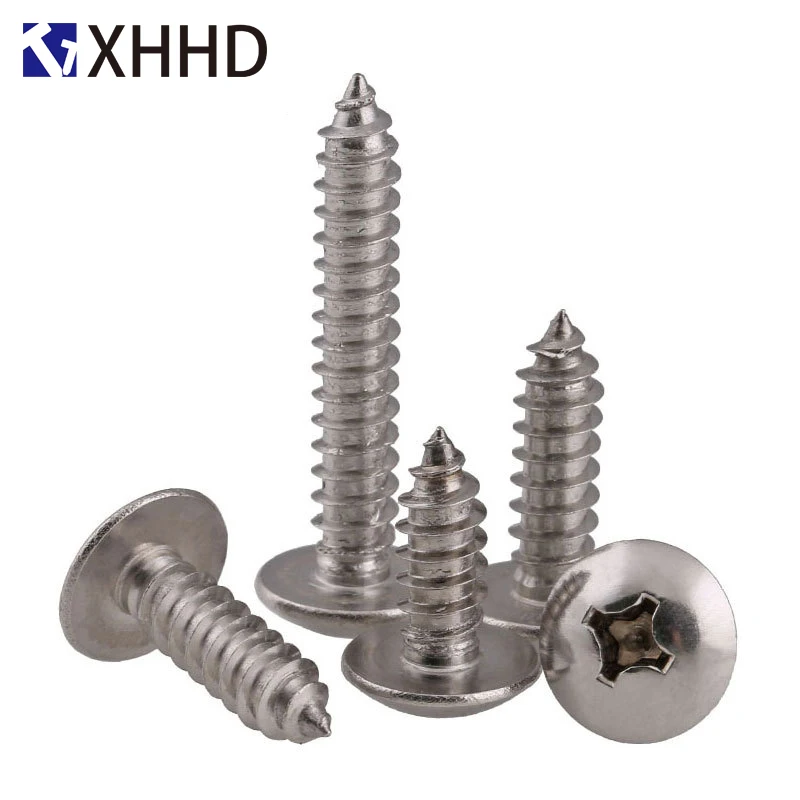 Phillips Truss Big Round Head Self Tapping Screw Large Cross Recessed Mushroom Head Bolt 304 Stainless Steel M3 M3.5 M4 M5 M6
Phillips Truss Big Round Head Self Tapping Screw Large Cross Recessed Mushroom Head Bolt 304 Stainless Steel M3 M3.5 M4 M5 M6