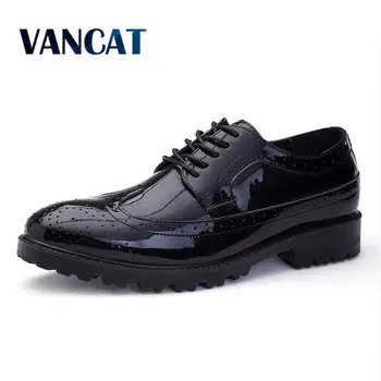 VANCAT Spring Autumn Men Formal Wedding Shoes Luxury Men Business Dress Shoes Men Loafers Pointy Shoes Men Shoes Big Size 38-47
VANCAT Spring Autumn Men Formal Wedding Shoes Luxury Men Business Dress Shoes Men Loafers Pointy Shoes Men Shoes Big Size 38-47