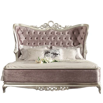 foshan master bedroom velvet fabric bed, antique french style hand carved bed 
foshan master bedroom velvet fabric bed, antique french style hand carved bed