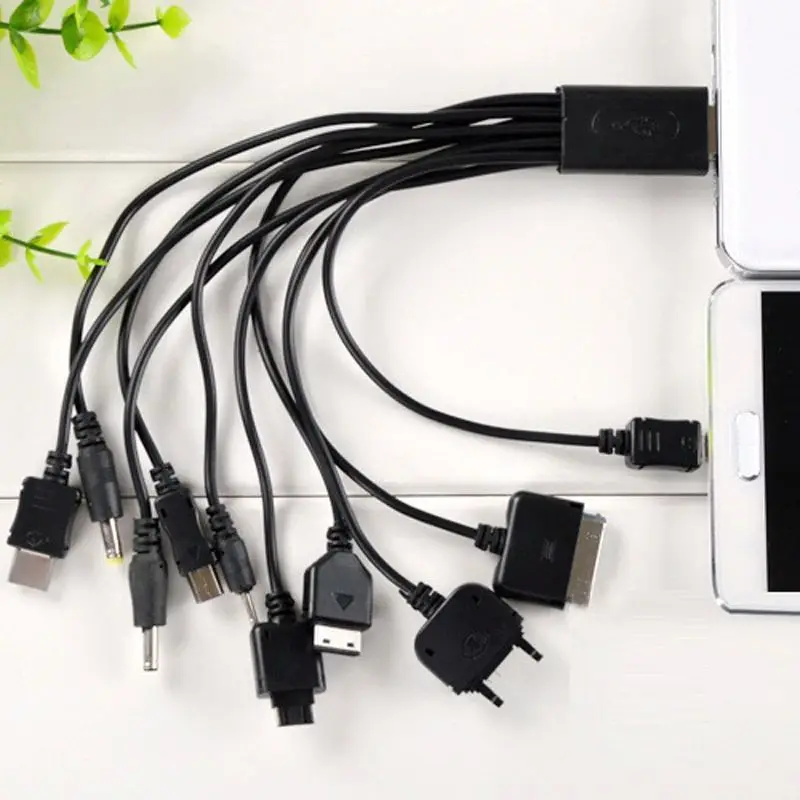 10 in 1 Universal Portable Lightweight Multi Functions USB Charge Charging Cable Compatible with Most Brands Phones
10 in 1 Universal Portable Lightweight Multi Functions USB Charge Charging Cable Compatible with Most Brands Phones
