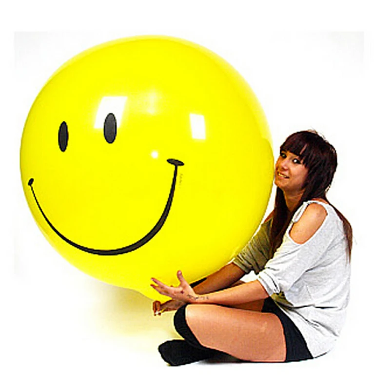 1PCS/Lot 25G Yellow Smile Large Latex Inflatable Toys Children Happy Birthday Big Huge Playable Toy Party Classic Giant Design
1PCS/Lot 25G Yellow Smile Large Latex Inflatable Toys Children Happy Birthday Big Huge Playable Toy Party Classic Giant Design