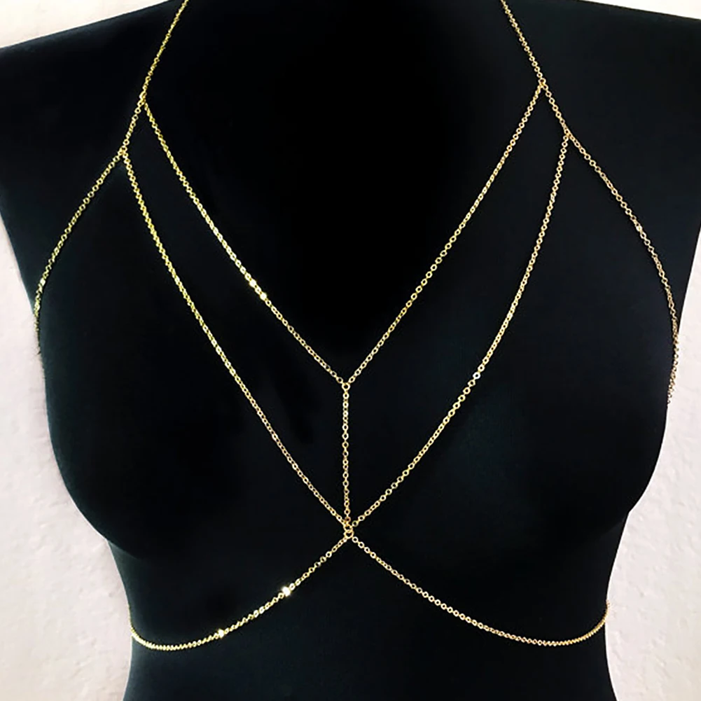 Cross Body Chain Gold/Silver Beach Chain Rhinestone Body Jewelry Charming Crystal Body Chain
Cross Body Chain Gold/Silver Beach Chain Rhinestone Body Jewelry Charming Crystal Body Chain