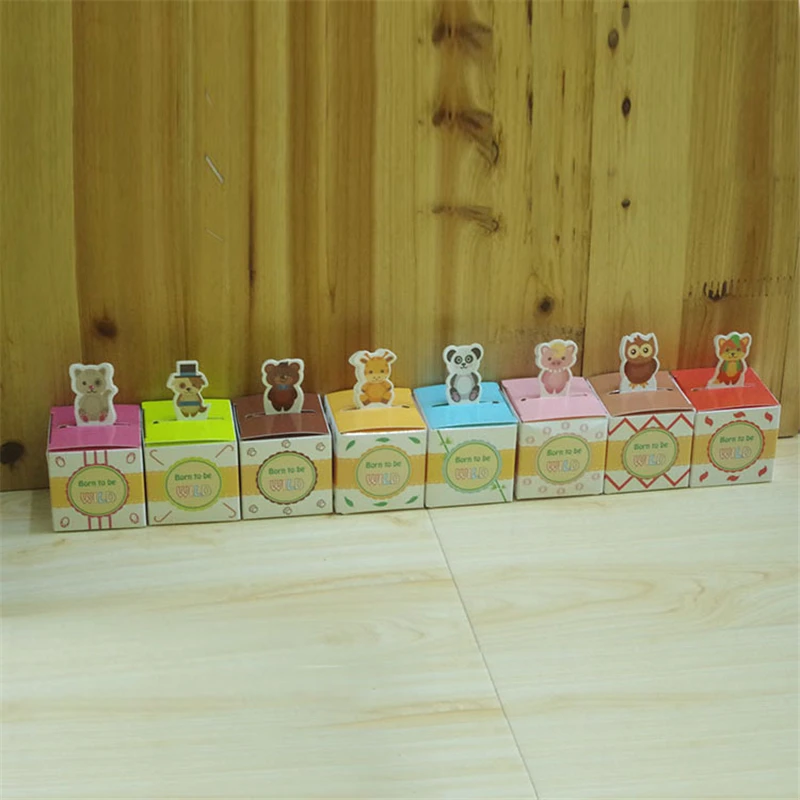 50 p'c's Animals Favor Box Candy Box Gift Box Gift Bags Cupcake Box Wrapping Boy Kids Birthday Decoration Event Party Supplies
50 p'c's Animals Favor Box Candy Box Gift Box Gift Bags Cupcake Box Wrapping Boy Kids Birthday Decoration Event Party Supplies