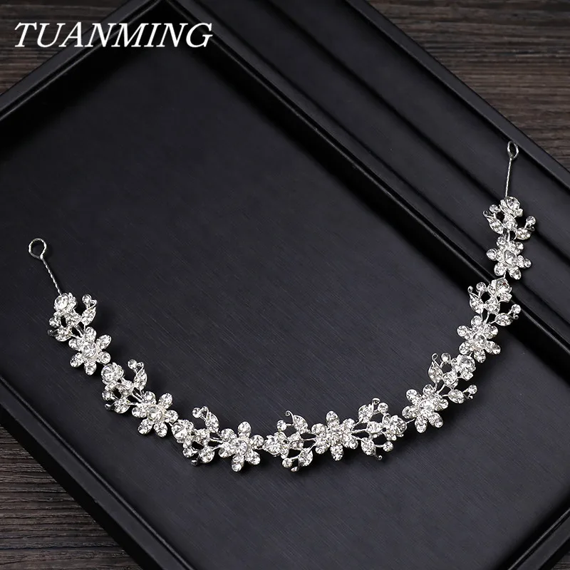 Silver Color Rhinestone Wedding Headbands Flower For Bride Princess Elegant Crystal Headbands Wedding Hairbands For Bride
Silver Color Rhinestone Wedding Headbands Flower For Bride Princess Elegant Crystal Headbands Wedding Hairbands For Bride