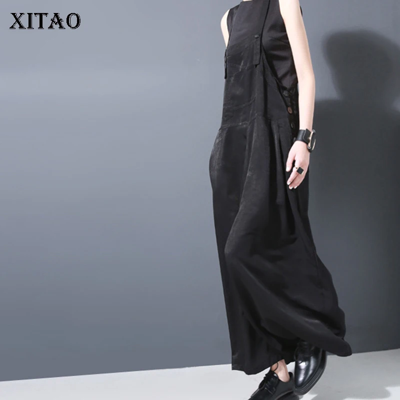 XITAO Pleated Off Shoulder Jumpsuits Women Clothes Korea Fashion New Button Pocket 2019 New Summer Pullover Strapless XWW360
XITAO Pleated Off Shoulder Jumpsuits Women Clothes Korea Fashion New Button Pocket 2019 New Summer Pullover Strapless XWW360