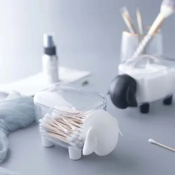 Creative Mini Sheep Shape Boxes Cute Cartoon Multi-function Dust-proof Cosmetic Cotton Swab Toothpicks Desktop Clips Container
Creative Mini Sheep Shape Boxes Cute Cartoon Multi-function Dust-proof Cosmetic Cotton Swab Toothpicks Desktop Clips Container