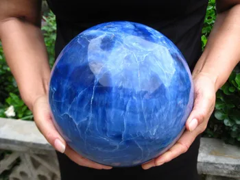 xd j00879 HUGE Rare Lazulite Gem quartz Crystal sphere bal Brazil
xd j00879 HUGE Rare Lazulite Gem quartz Crystal sphere bal Brazil