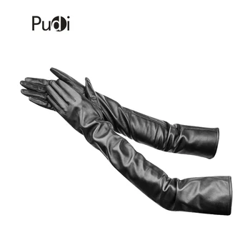 PUDI GL807 Woman's Genuine Leather long black gloves 2018 Winter new Fashion real sheep leather glove
PUDI GL807 Woman's Genuine Leather long black gloves 2018 Winter new Fashion real sheep leather glove