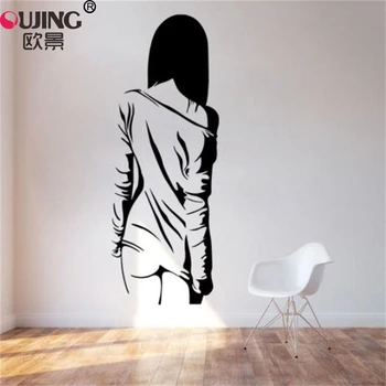 Black Sexy Woman Back View Portrait Wall Sticker Bedroom Living Room Decoration Wallpaper Carved Removable Vinyl Art Wall Decals
Black Sexy Woman Back View Portrait Wall Sticker Bedroom Living Room Decoration Wallpaper Carved Removable Vinyl Art Wall Decals