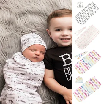 2pcs/Set Cocoon Shape Little Brother Sister Rainbow Newborn Baby Sleeping Swaddle Wrap Muslin Wrap Headband/Hat Sleep Blanket
2pcs/Set Cocoon Shape Little Brother Sister Rainbow Newborn Baby Sleeping Swaddle Wrap Muslin Wrap Headband/Hat Sleep Blanket