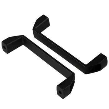 Black 180mm Mounted Aluminium Alloy Oblong Cabinet Cupboard Kitchen Door Drawer Industrial Pulls Handles Pack of 2
Black 180mm Mounted Aluminium Alloy Oblong Cabinet Cupboard Kitchen Door Drawer Industrial Pulls Handles Pack of 2