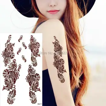 1pcs Artistic Temporary Henna Tattoo Body Art Skin Beauty for Women Tatuagem Temporaria
1pcs Artistic Temporary Henna Tattoo Body Art Skin Beauty for Women Tatuagem Temporaria