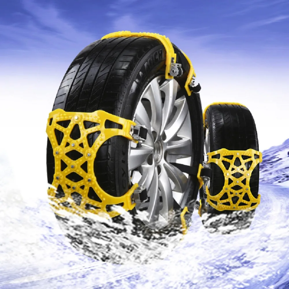 AUMOHALL 6PCS TPU Tyres Snow Chains Universal Anti-skid Chains for Car Truck Off Road
AUMOHALL 6PCS TPU Tyres Snow Chains Universal Anti-skid Chains for Car Truck Off Road