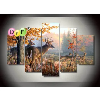5lian Needlework Diy Square Diamond Painting Cross Stitch Diamond Embroidery Mosaic home decoration The deer scenery
5lian Needlework Diy Square Diamond Painting Cross Stitch Diamond Embroidery Mosaic home decoration The deer scenery