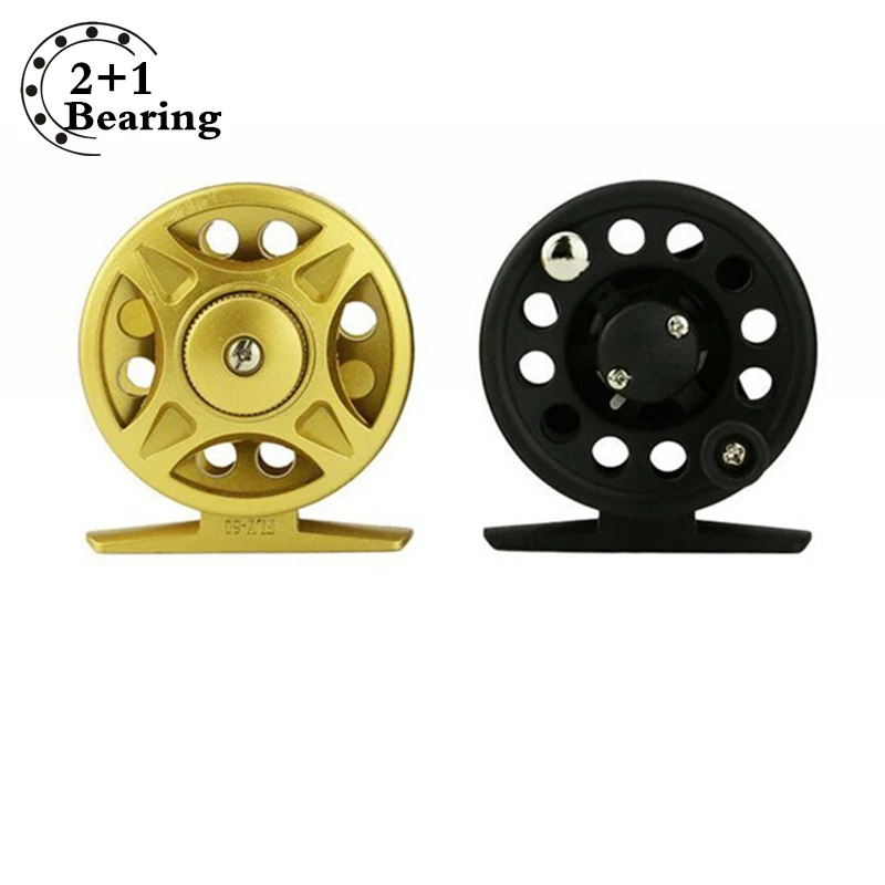 Super Light Fly Fishing Reel 2+1BB winter fishing plastic ice fishing reel Micro Adjusting Drag Fishing Reel pesca en hielo
Super Light Fly Fishing Reel 2+1BB winter fishing plastic ice fishing reel Micro Adjusting Drag Fishing Reel pesca en hielo