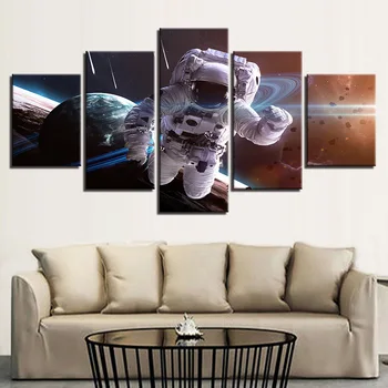 Canvas Painting 5 Piece Modern Picture Wall Art Astronaut for Living Room Home Decor Ready to Hang Framework
Canvas Painting 5 Piece Modern Picture Wall Art Astronaut for Living Room Home Decor Ready to Hang Framework