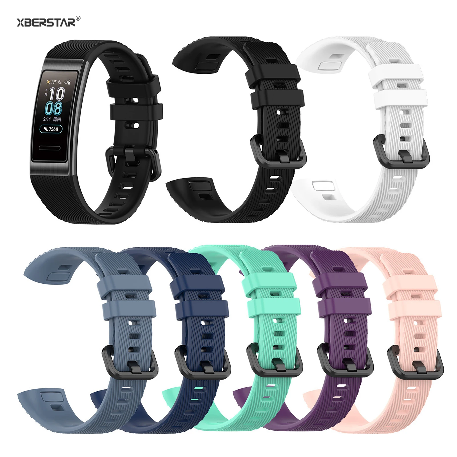 Watchband Silicone Band Bracelet Strap for Huawei Band 3 Pro Smart Watch Wrist Band Strap for Band3 Pro Smart Bracelet
Watchband Silicone Band Bracelet Strap for Huawei Band 3 Pro Smart Watch Wrist Band Strap for Band3 Pro Smart Bracelet
