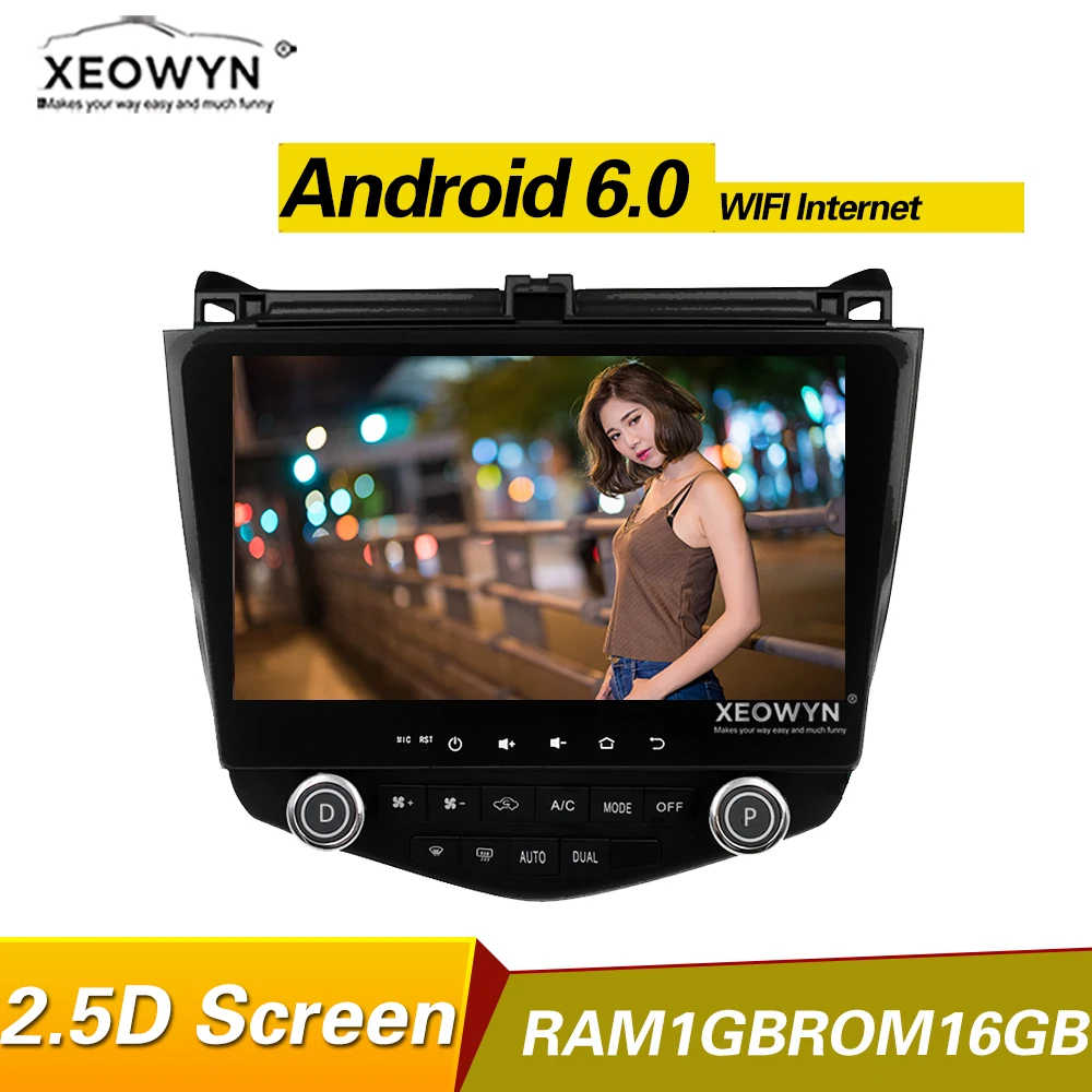 Android 6.0 Quad core 10.1" Car radio GPS Navigation for HONDA Accord 7th 2003-2007 with wifi bluetooth mirror link
Android 6.0 Quad core 10.1" Car radio GPS Navigation for HONDA Accord 7th 2003-2007 with wifi bluetooth mirror link