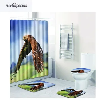 Free Shipping 4pcs Eagle Series Banyo Paspas Bathroom Carpet Toilet U Bath Mat Set Non Slip Tapis Salle De Bain Alfombra Bano
Free Shipping 4pcs Eagle Series Banyo Paspas Bathroom Carpet Toilet U Bath Mat Set Non Slip Tapis Salle De Bain Alfombra Bano