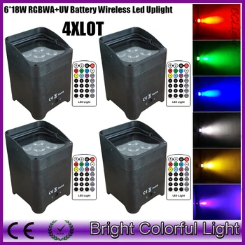 4xLOT Hot sale 2016 the newest mini RGBWAP 6 IN1 led battery operated wireless dmx led par lights Event Decoration led upliigths
4xLOT Hot sale 2016 the newest mini RGBWAP 6 IN1 led battery operated wireless dmx led par lights Event Decoration led upliigths