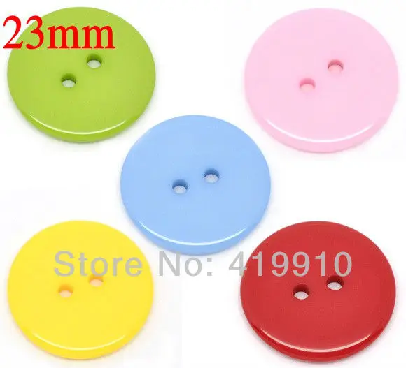 Free shipping -Mixed Round 2 Holes Resin Sewing Buttons Scrapbooking 23mm, sold per packet of 100 M00308
Free shipping -Mixed Round 2 Holes Resin Sewing Buttons Scrapbooking 23mm, sold per packet of 100 M00308