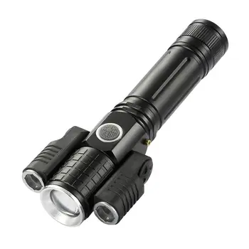 LED IPX4 Waterproof Flashlight Outdoor Emergency Flashlight 5 Modes Rechargeable outdoor lighting flashlight wholesale #3J11
LED IPX4 Waterproof Flashlight Outdoor Emergency Flashlight 5 Modes Rechargeable outdoor lighting flashlight wholesale #3J11