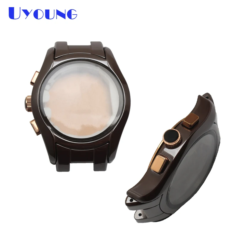 Ceramic watchband 22mm Watch Accessories Brown Black Watch Band Strap watch case deployment Watch buckle For AR1446
Ceramic watchband 22mm Watch Accessories Brown Black Watch Band Strap watch case deployment Watch buckle For AR1446