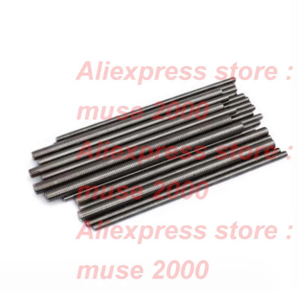 M3 M4 M5 full thread steel rod pontil Length 16-250mm 304 stainless long steel pole screw bolt bar 3D printer light hanger
M3 M4 M5 full thread steel rod pontil Length 16-250mm 304 stainless long steel pole screw bolt bar 3D printer light hanger