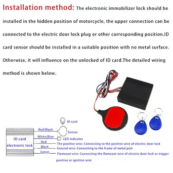 Anti theft Motorcycle Hidden lock system with Engine Cut Off immobilizer IC card Alarm induction invisible anti-steal lock
Anti theft Motorcycle Hidden lock system with Engine Cut Off immobilizer IC card Alarm induction invisible anti-steal lock