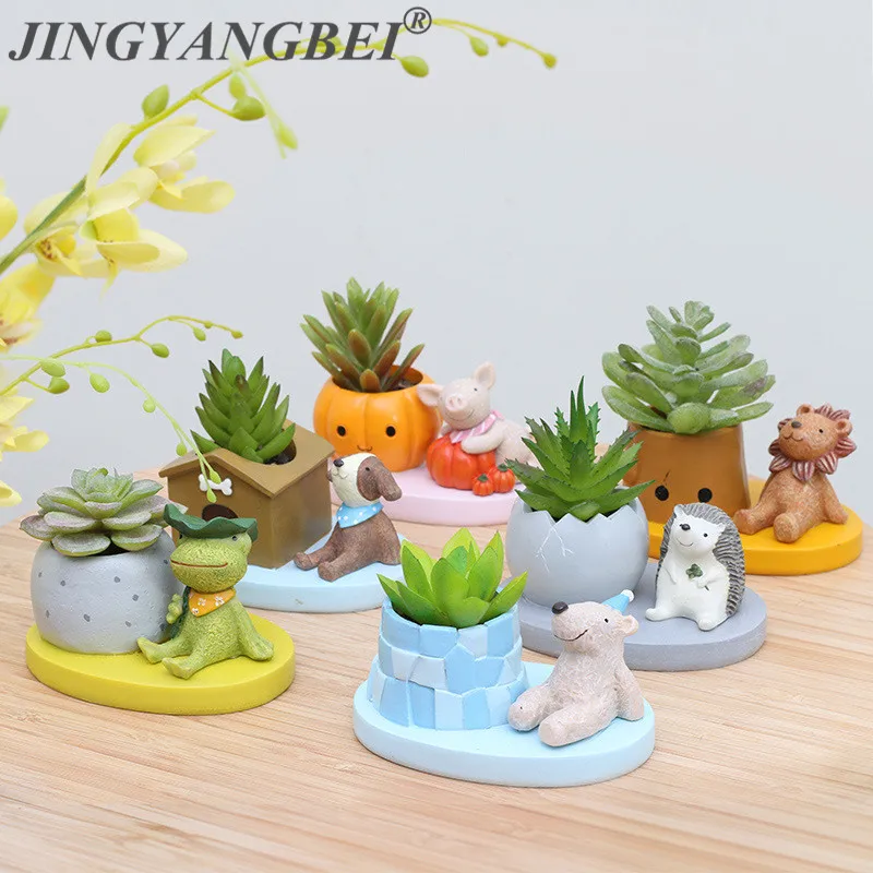 Creative Decorative Desktop Pot New Arrival 1pcs Lovely Animal Succulent Pot Micro Landscape Home Garden Decoration
Creative Decorative Desktop Pot New Arrival 1pcs Lovely Animal Succulent Pot Micro Landscape Home Garden Decoration