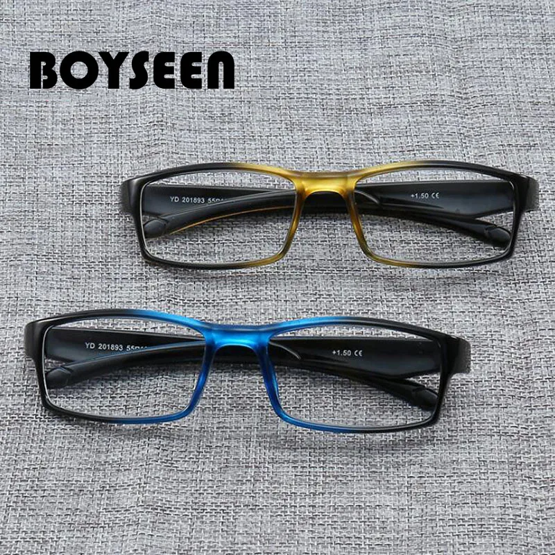 BOYSEEN fashion Simple Reading Glasses high-definition ultra-light Presbyopia Fatigue prevention 1.0 to 4.0 201893
BOYSEEN fashion Simple Reading Glasses high-definition ultra-light Presbyopia Fatigue prevention 1.0 to 4.0 201893