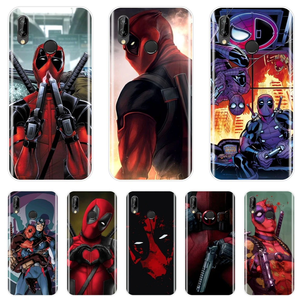 Marvel SuperHero Deadpool Back Cover For Huawei P20 P10 P8 Lite 2017 P Smart Plus Soft Silicone Phone Case For P9 Lite Mini
Marvel SuperHero Deadpool Back Cover For Huawei P20 P10 P8 Lite 2017 P Smart Plus Soft Silicone Phone Case For P9 Lite Mini