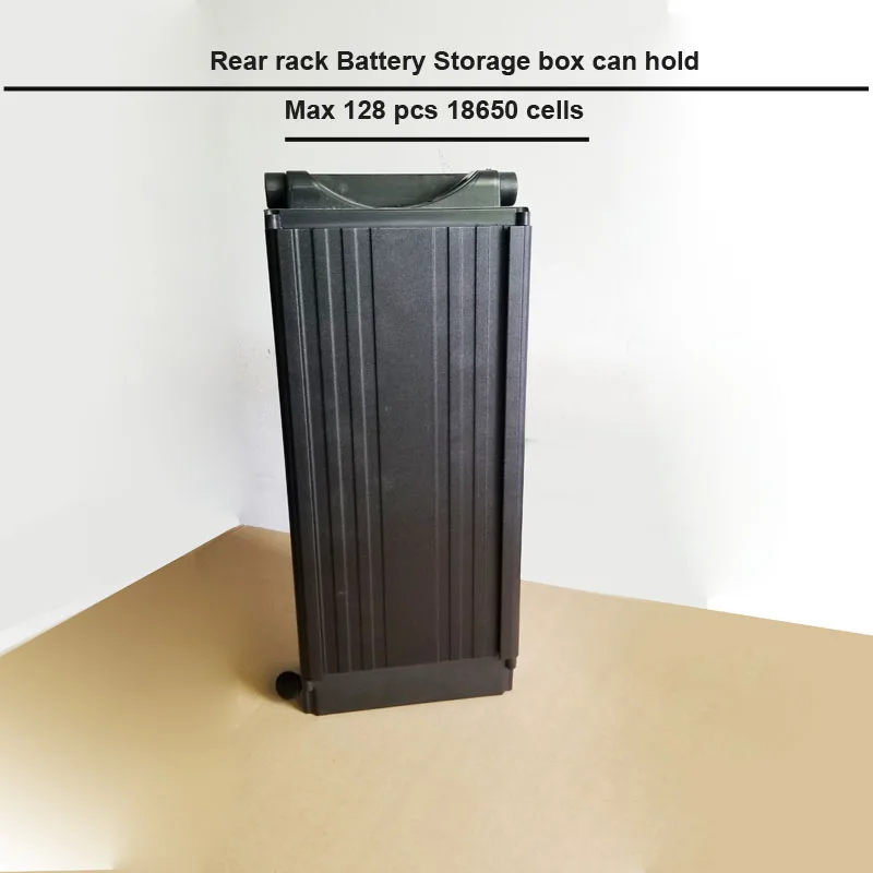 rear rack aluminum battery box and lithium 18650 cell storage aluminum case for 48V ,36V or 60V li ion battery
rear rack aluminum battery box and lithium 18650 cell storage aluminum case for 48V ,36V or 60V li ion battery