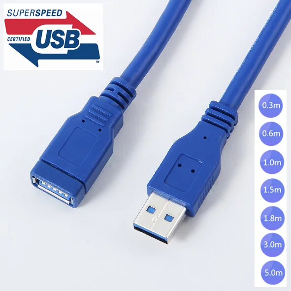 Стандартный Удлинительный Кабель USB 3,0 A папа AM-USB 3,0 A мама AF USB3.0 0,3 м 0,6 м 1 м 1,5 м 1,8 м 3 м 1 фут 2 фута 3 фута 5 футов 6 футов 10 футов
Стандартный Удлинительный Кабель USB 3,0 A папа AM-USB 3,0 A мама AF USB3.0 0,3 м 0,6 м 1 м 1,5 м 1,8 м 3 м 1 фут 2 фута 3 фута 5 футов 6 футов 10 футов