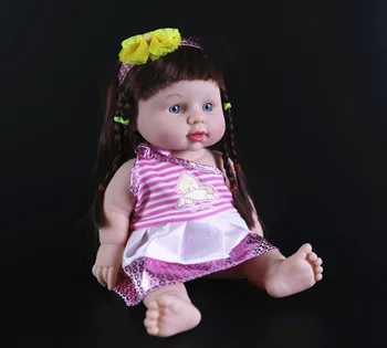 TOP Very cute 30cm Blue eyes bowknot headband skirt girl doll Reborn Baby Dolls newborn doll model Figures girl gift
TOP Very cute 30cm Blue eyes bowknot headband skirt girl doll Reborn Baby Dolls newborn doll model Figures girl gift