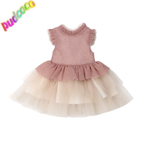 2019 Cute Infant Kids Baby Girls Party Dress Lace Patchwork Ruffles Sleeve Pink Tutu Dress 6M-5Y
2019 Cute Infant Kids Baby Girls Party Dress Lace Patchwork Ruffles Sleeve Pink Tutu Dress 6M-5Y