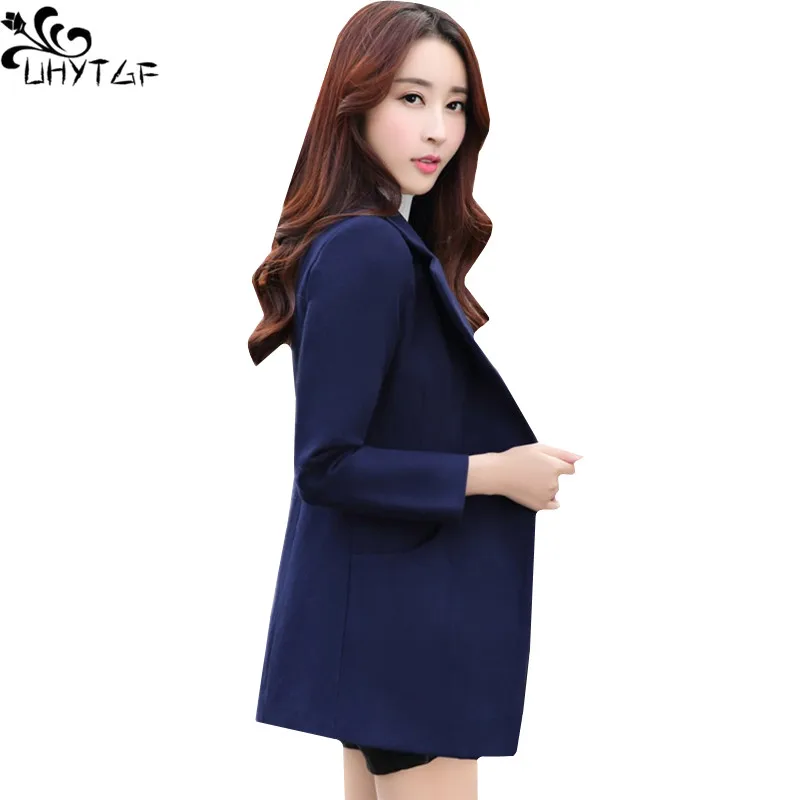 UHYTGF Plus size Winter Woman Woolen Coats 2018 Korean Autumn Long Coat Women Double-breasted Slim Fashion Girl Casual Coat 440
UHYTGF Plus size Winter Woman Woolen Coats 2018 Korean Autumn Long Coat Women Double-breasted Slim Fashion Girl Casual Coat 440