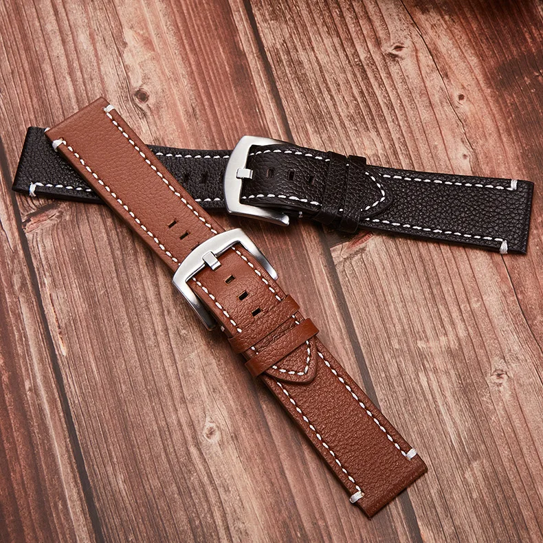 18 19 20 21 22mm men women soft black brown watchbands genuine leather strap watch band For brand watch accessories wristband
18 19 20 21 22mm men women soft black brown watchbands genuine leather strap watch band For brand watch accessories wristband