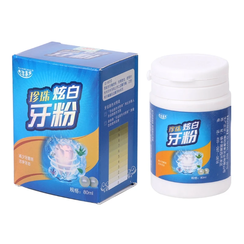 30/80g Pearl Whitener Tooth Powder Activated Charcoal Toothpaste Oral Care Teeth Whitening Hot
30/80g Pearl Whitener Tooth Powder Activated Charcoal Toothpaste Oral Care Teeth Whitening Hot