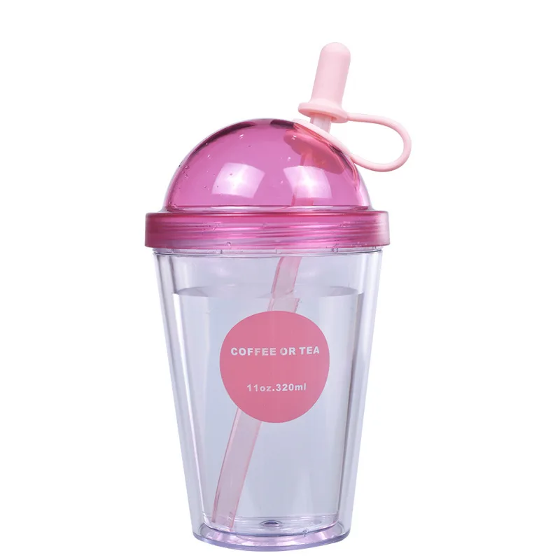 Plastic Coffee Cups with Lids And Straws For Iced Coffee Juice Bubble Boba Smoothie Soda Cocktail Party and Tea 320ml
Plastic Coffee Cups with Lids And Straws For Iced Coffee Juice Bubble Boba Smoothie Soda Cocktail Party and Tea 320ml
