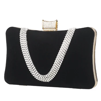 Women Evening Bag Red Black Velvet Day Clutch Bridal Wedding Party Purse Banquet Handbag Evening Bags pochette soiree two Chain
Women Evening Bag Red Black Velvet Day Clutch Bridal Wedding Party Purse Banquet Handbag Evening Bags pochette soiree two Chain